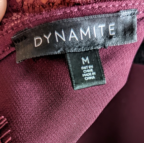 Dynamite Lace Detailed Blouse - Picture 8 of 8